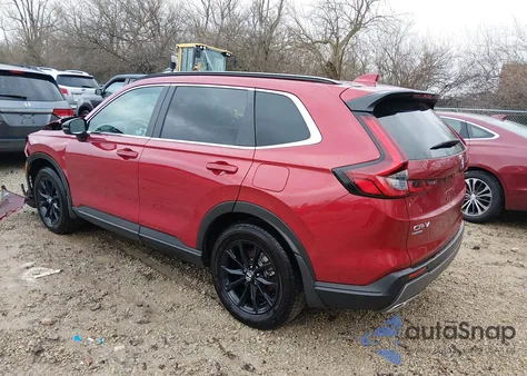 2025 Honda Cr-V Hybrid Sport-L from USA, damaged, VIN 7FARS6H89SE008914